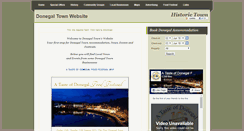 Desktop Screenshot of donegaltown.ie